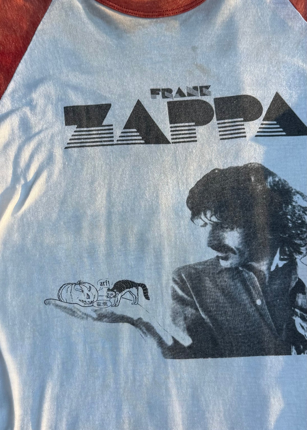 1980 Frank Zappa tour raglan
