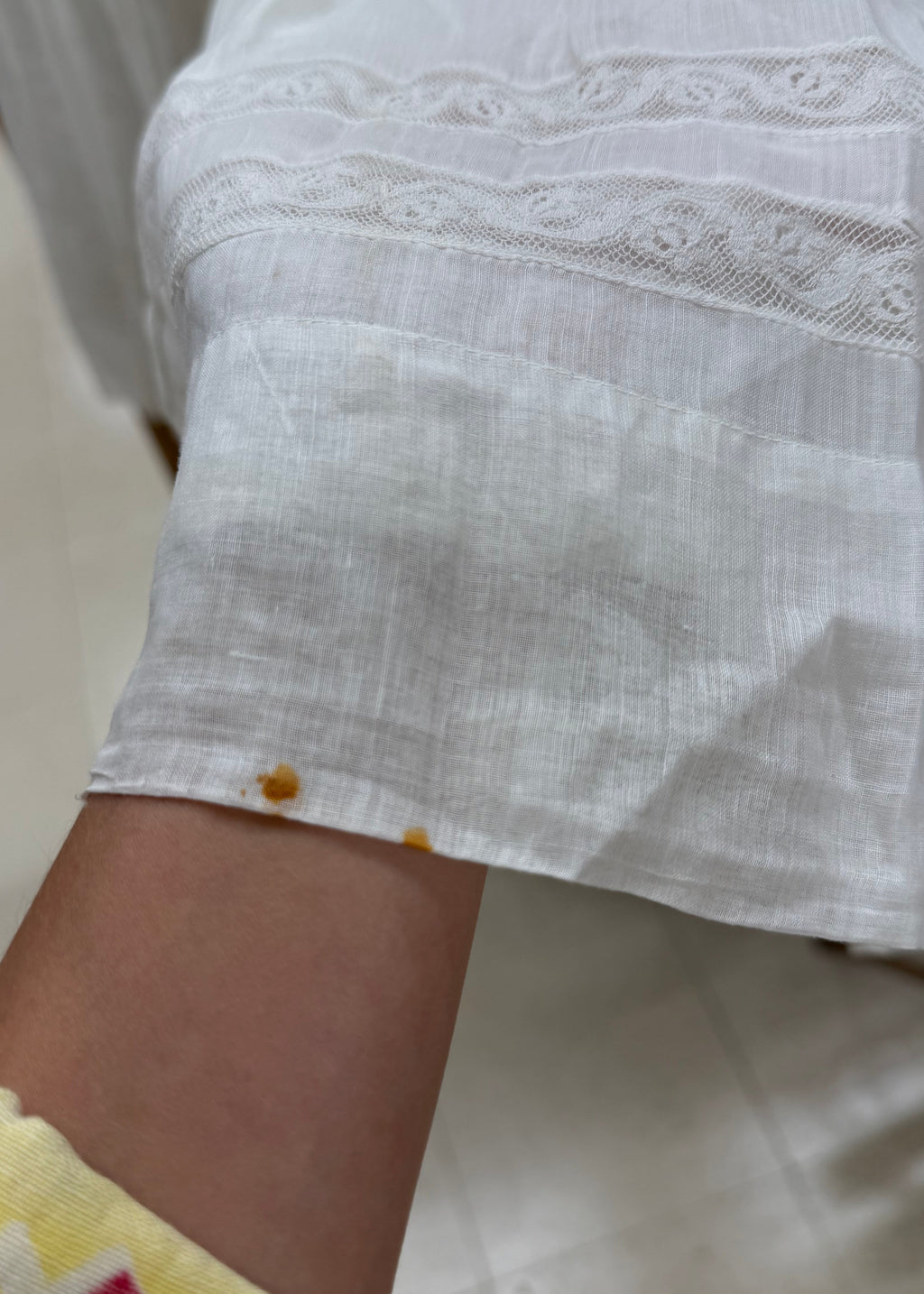 Edwardian voile tea skirt