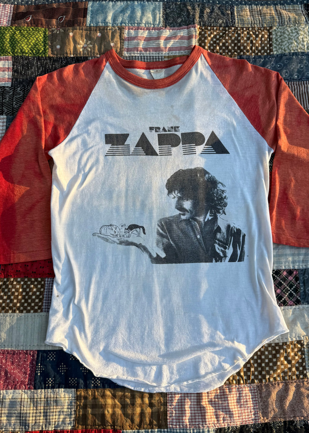 1980 Frank Zappa tour raglan