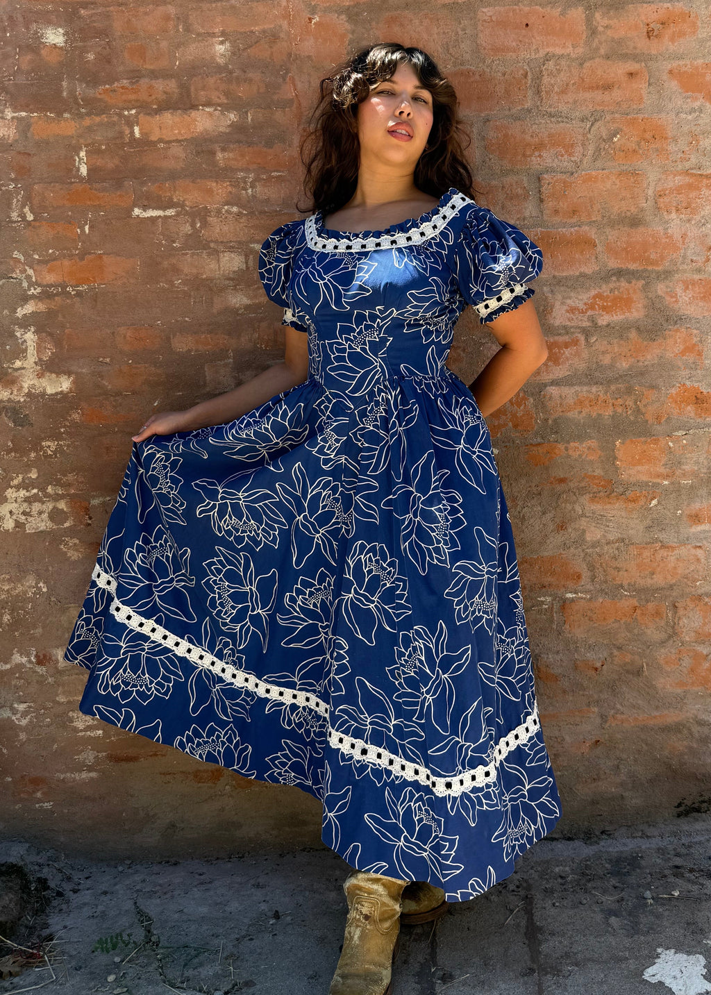 Early 1950s Western dress