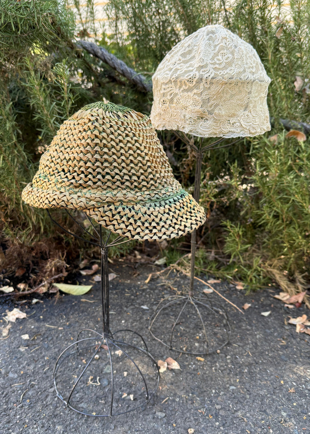 1920s ribbon-work cap
