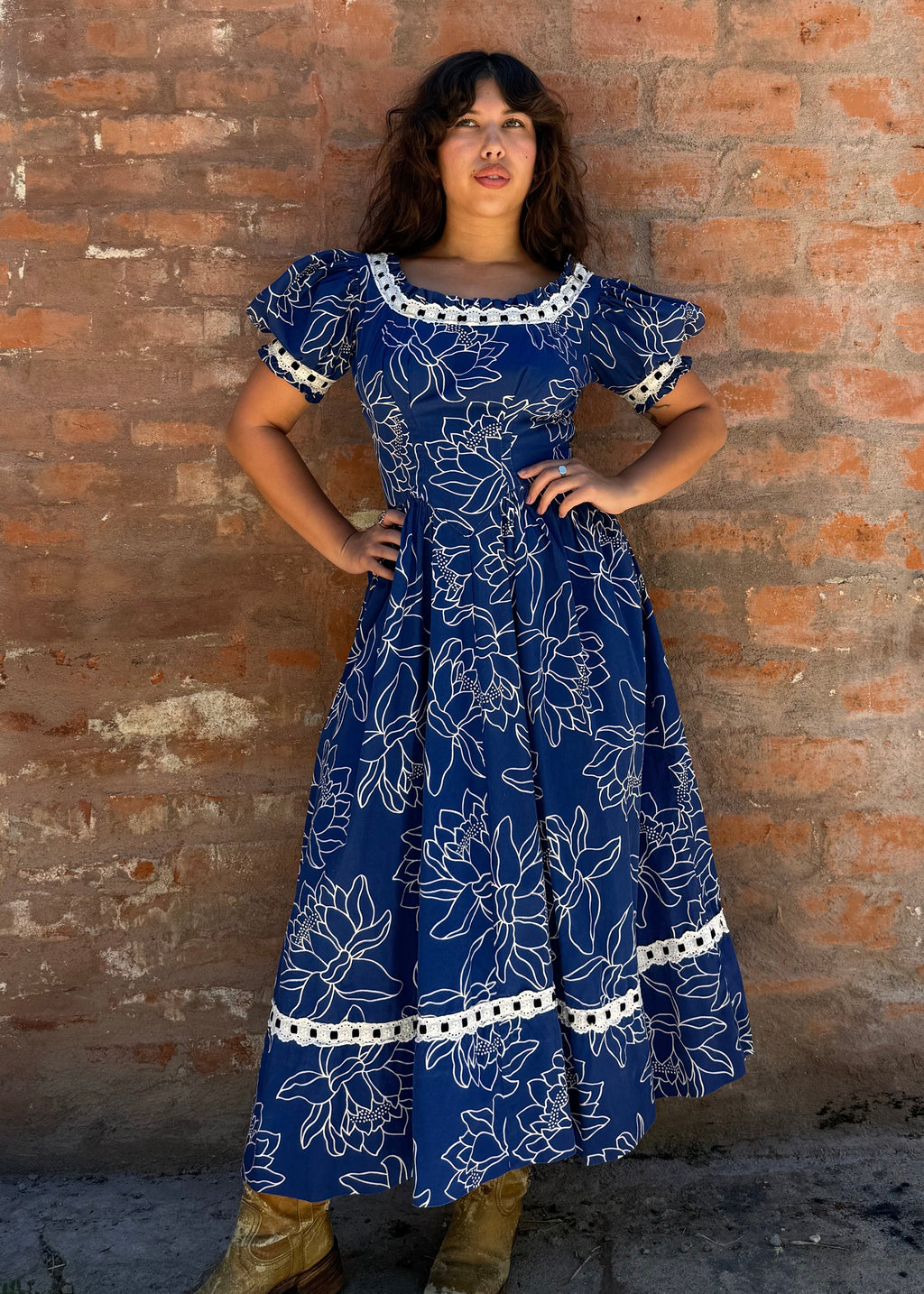 Early 1950s Western dress