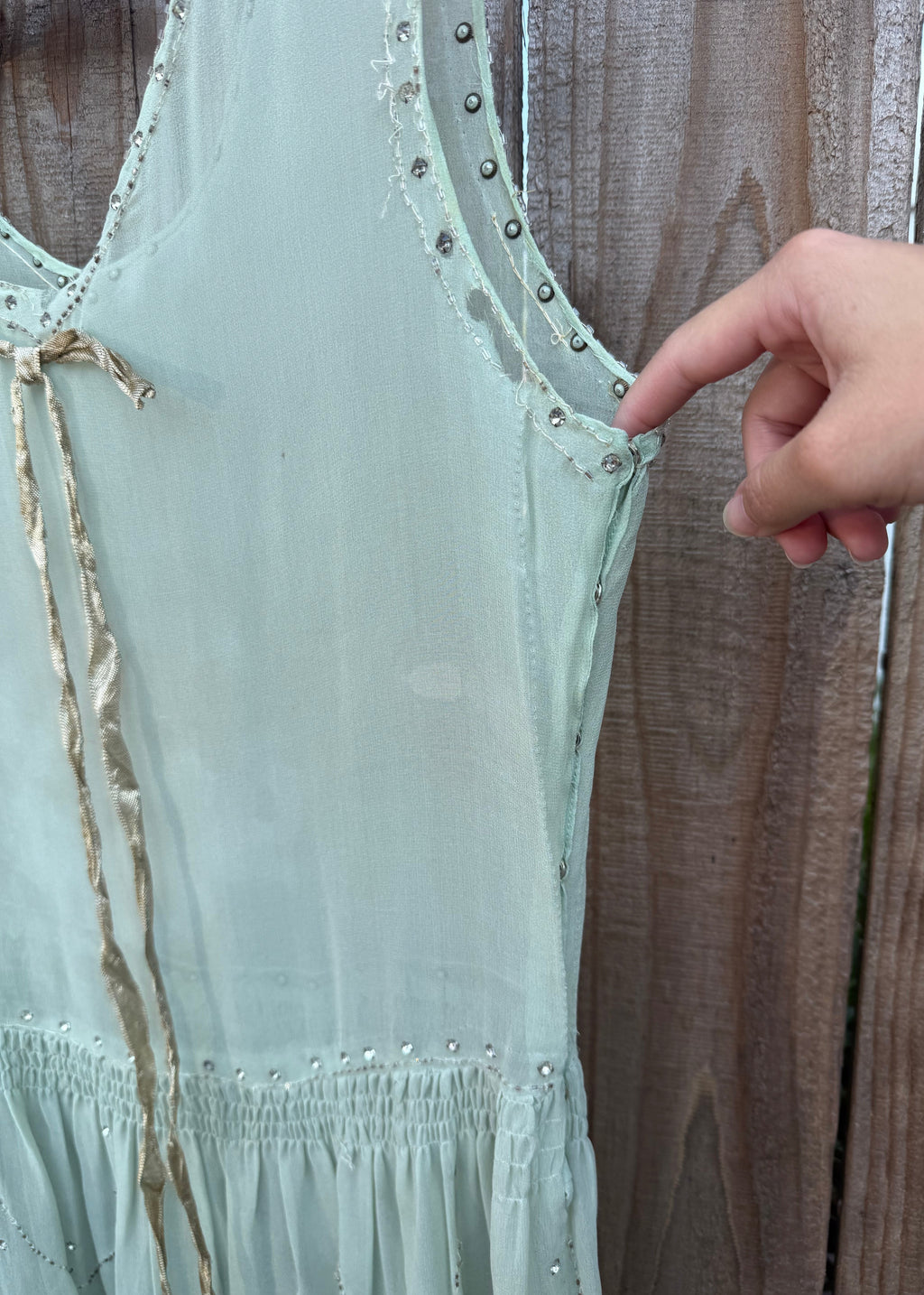 1920s mermaid flapper dress
