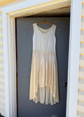 1920s bridal satin dress