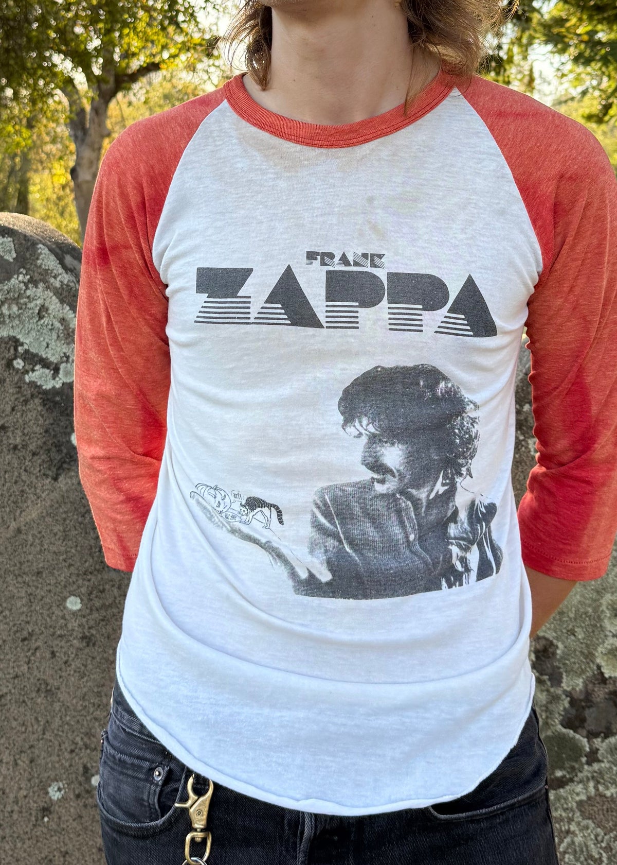 1980 Frank Zappa tour raglan